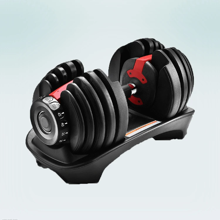 

Hot sale 24kg dumbbell weight adjustable dumbbell home bodybuilding equipment, Optional