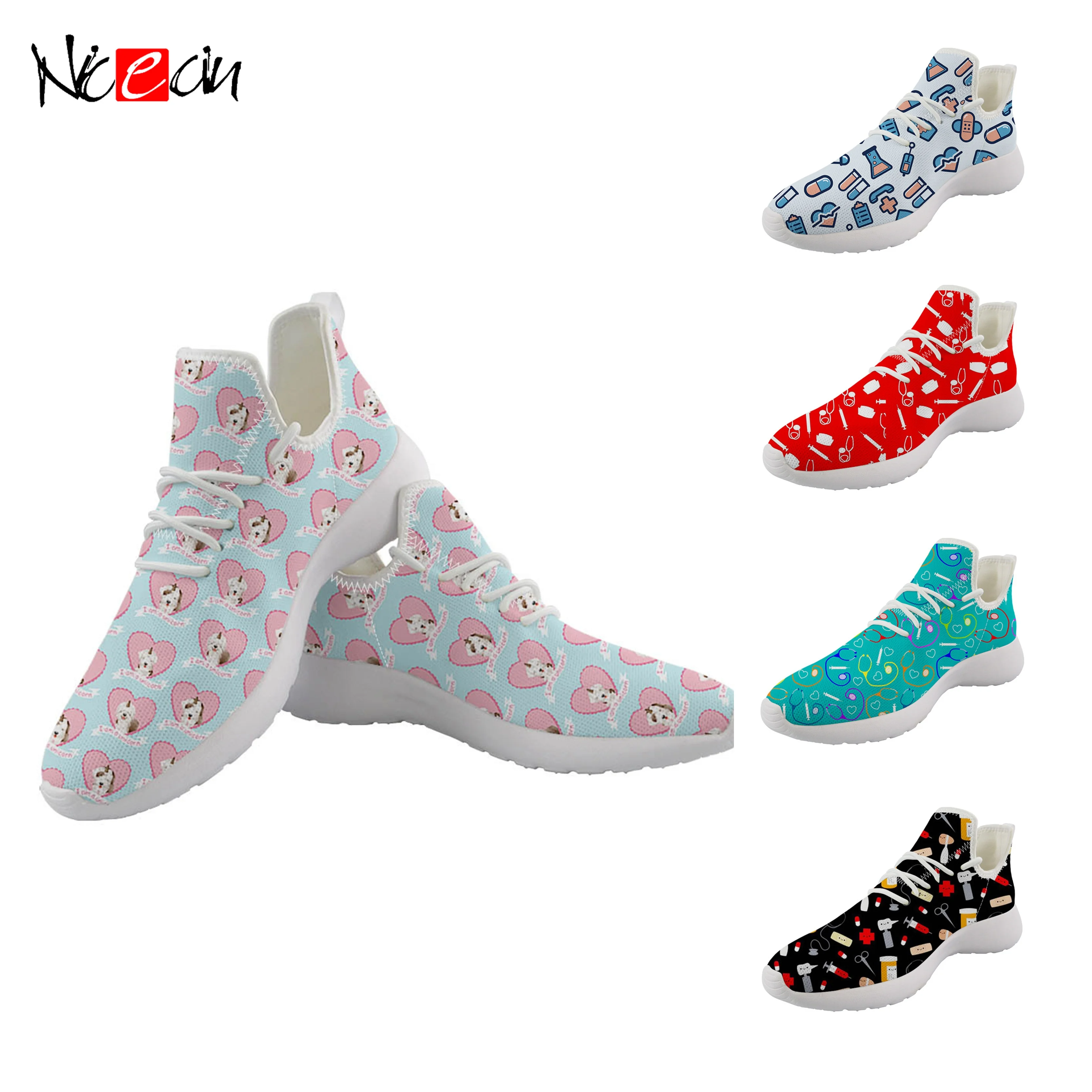 

Men And Women Custom Logo Running Sports Shoes Sneakers Soft EVA Sole For Outdoor
