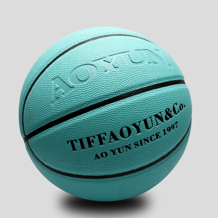 Wholesale Custom PU Leather Feel Basketball with Butyl Bladder Durable 620g Weight Customizable Size & Color for Court Training