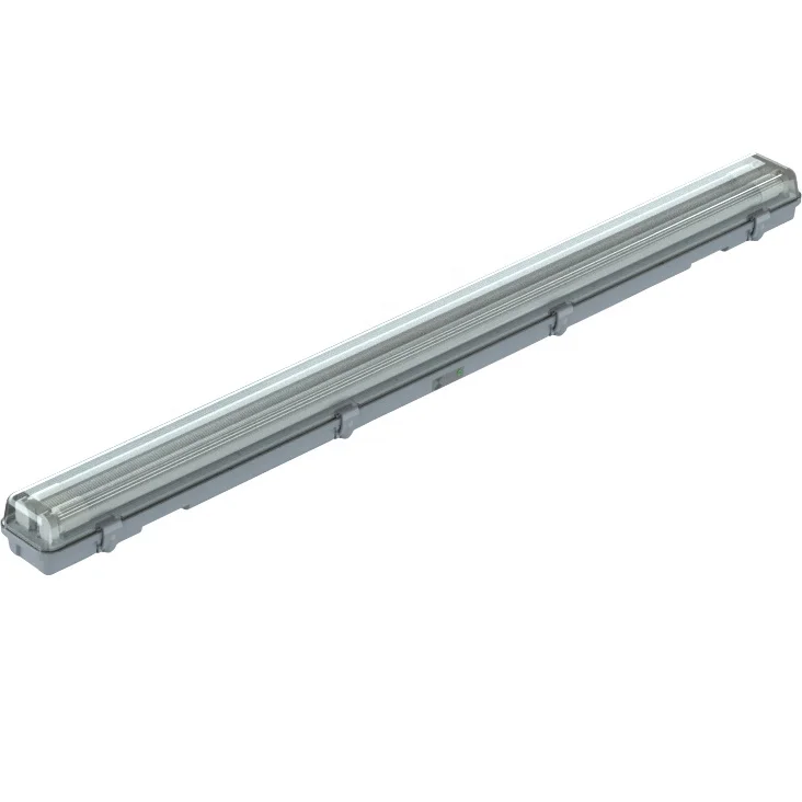 Emergency weatherproof single T8 tube batten light PT1E4S