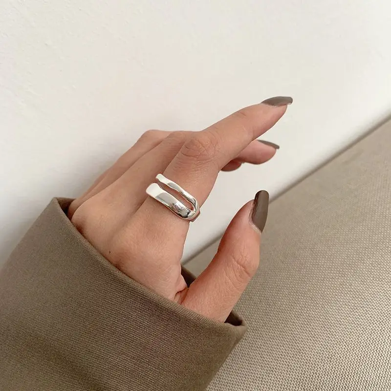 

fashion trendy jewelry luxury metal ring