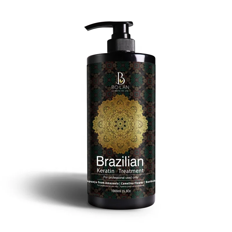 

Professional Brazilian Keratin Treatment Set Hair Straightener Shampoo