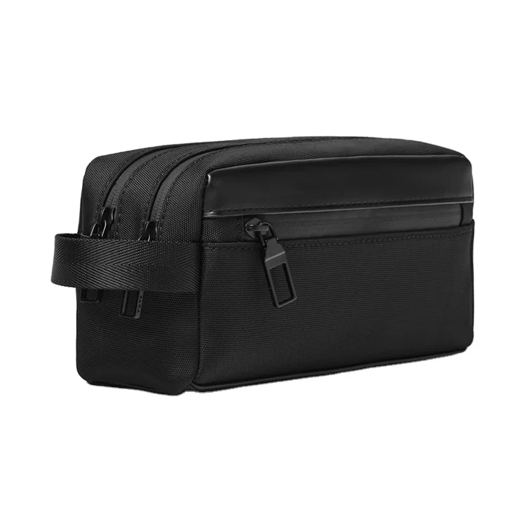 

Men pu Leather Toiletry Makeup Shaving Dopp Kit Travel Bag, Custom color