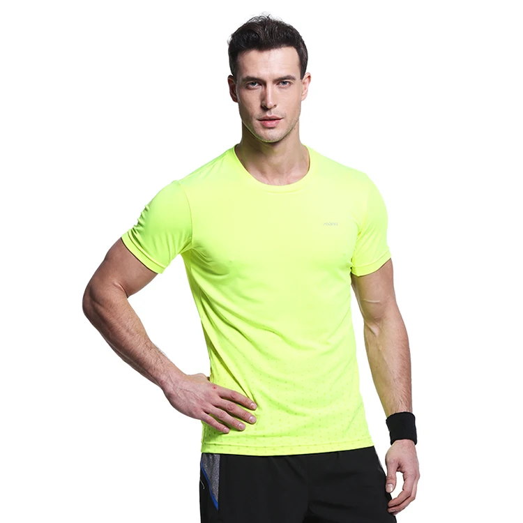 

Gym Training Sports Dry Fit Custom plus size printing Plain T Shirt Men