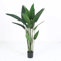 

180 cm artificial Banana leaf plants Bonsai Plastic Tree wedding decorative tree