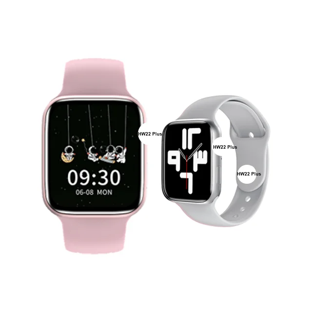 

Most Fashion HW22 PLUS Music Fitness Smart Bracelet Full Touch Screen reloj smart watch 2021, 5 colors