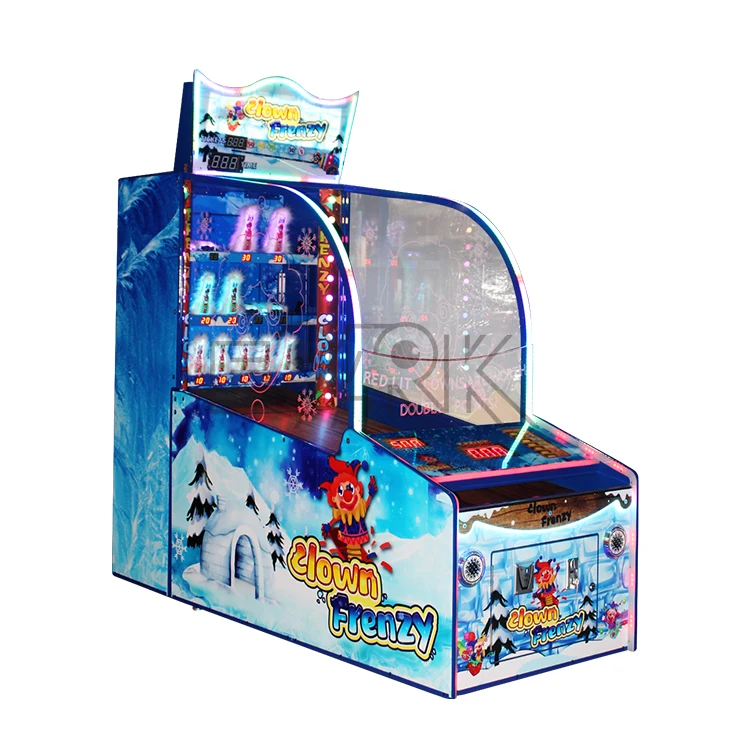 

Guangzhou Game Machine Supplier Indoor kids ball games,hitting monster prize out machine