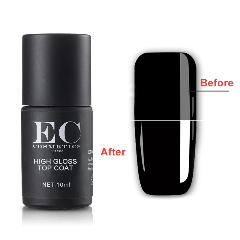 

High quality uv no wipe base coat gel polish no wipe top coat