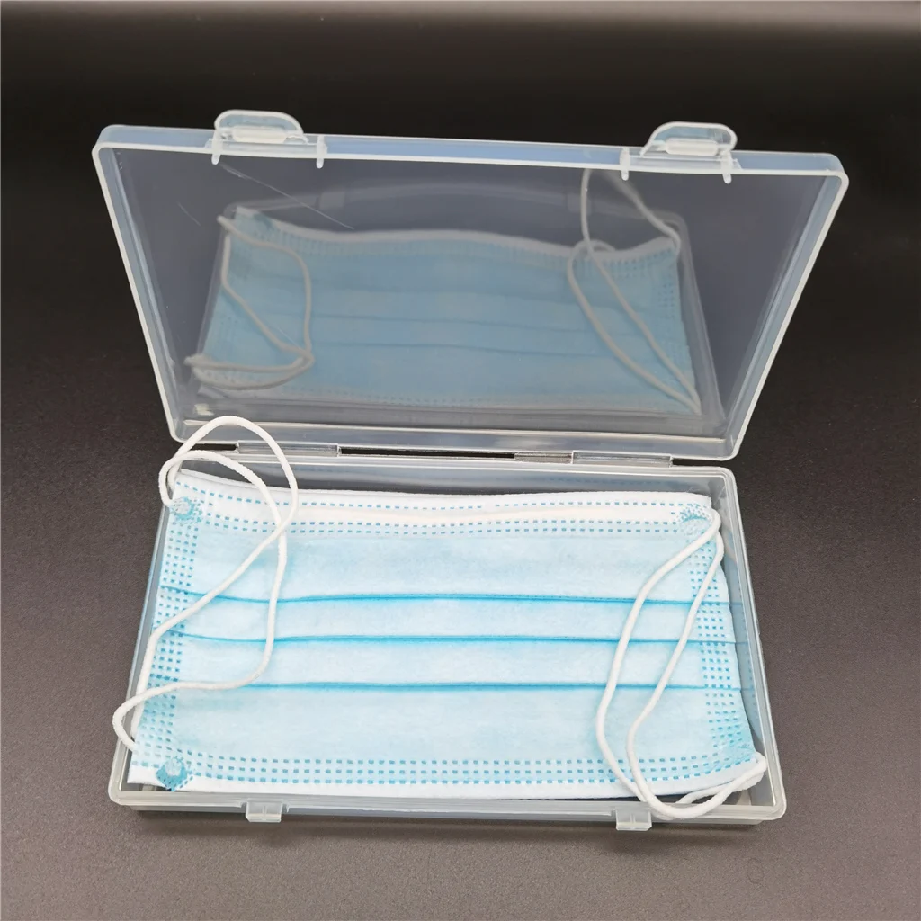 Reusable Plastic Portable Face Mask Storage Case Buy Square Disposable Antibacterial Logo Safe