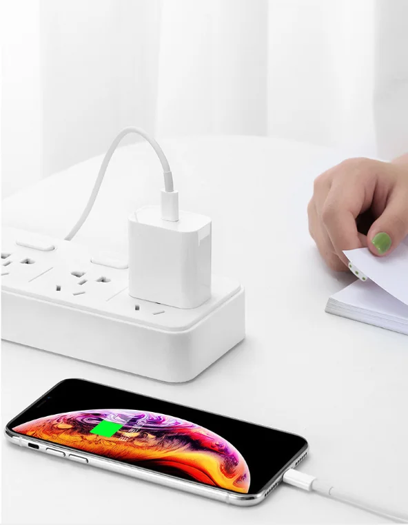 

For iPhone Original Charger Cable Set 20W Fast Wall PD Charger For iPhone 8 Plus X XS MAX 11 Pro