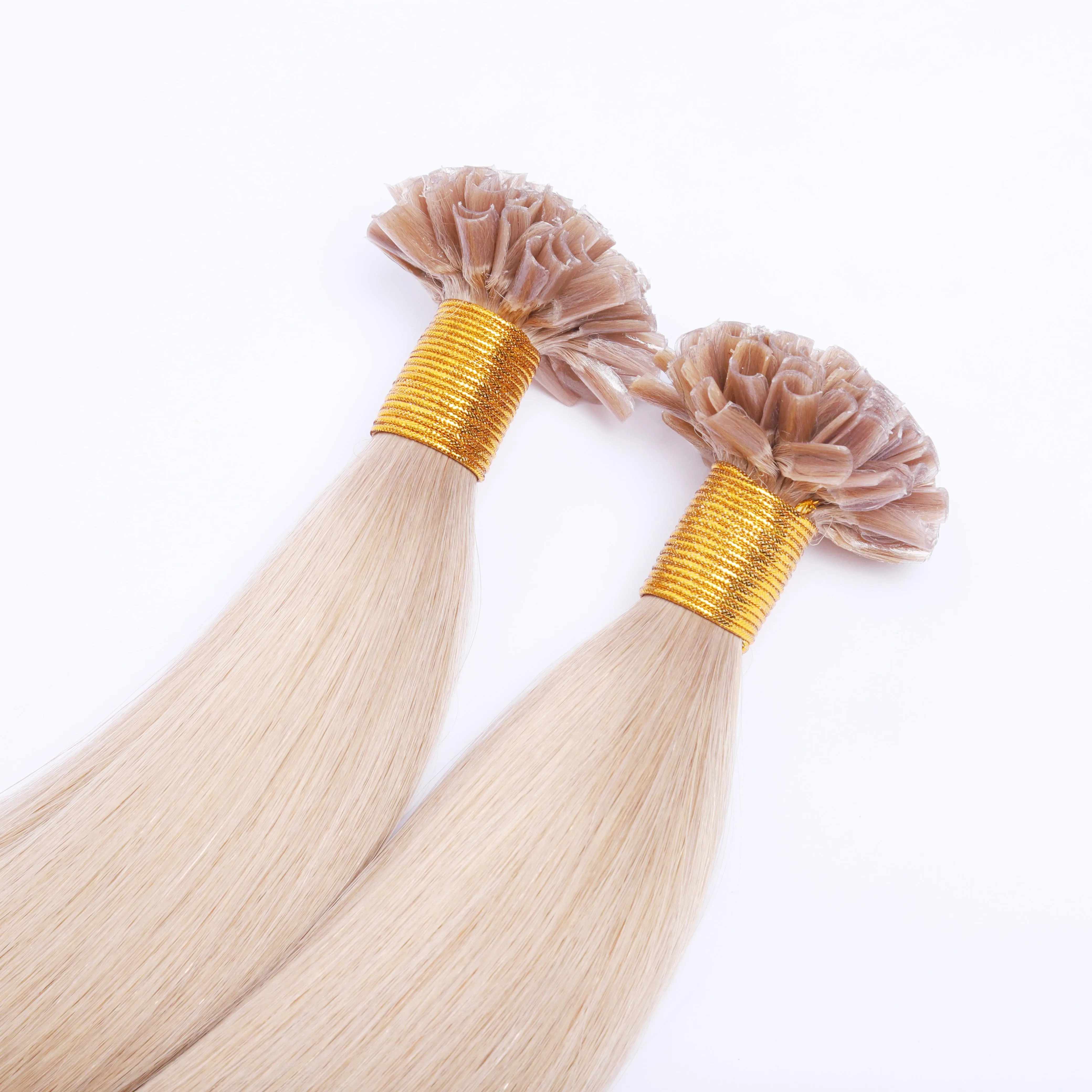 

Custom u Tip Curly Hair Extensions Fussion Hair Extentiones u-Tip Human Fusion Keratin Nail u Tip Pre Bonded Hair For Girls