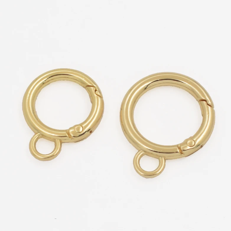 

Handbag ring zinc alloy trigger snap ring metal spring o ring