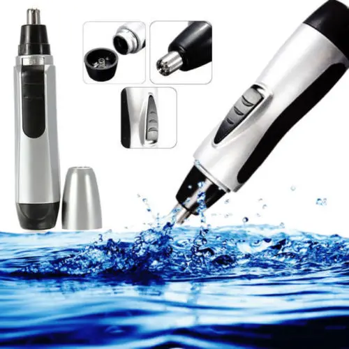 

Nose Nasal Ear Face Eyebrow Hair Removal Remover Shaver Trimmer Clipper Groomer Cleaning Tools, As photo