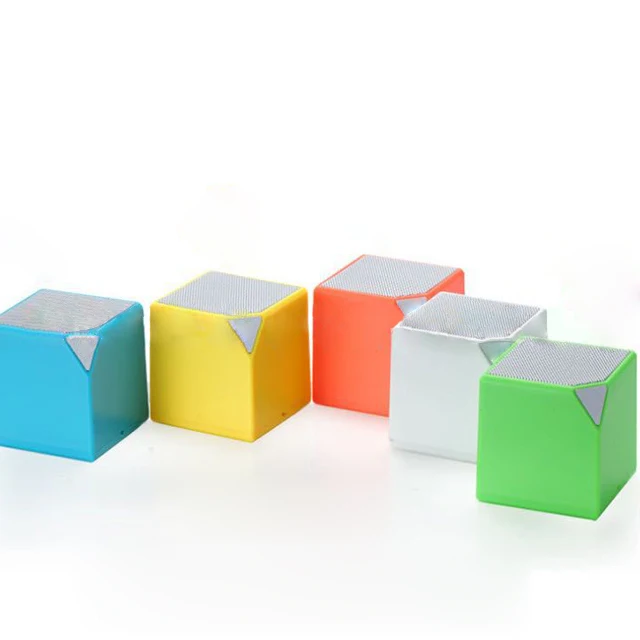 

For X3 mini portable rubik's cube wireless music audio music speaker, Pink, blue, yellow, red, green