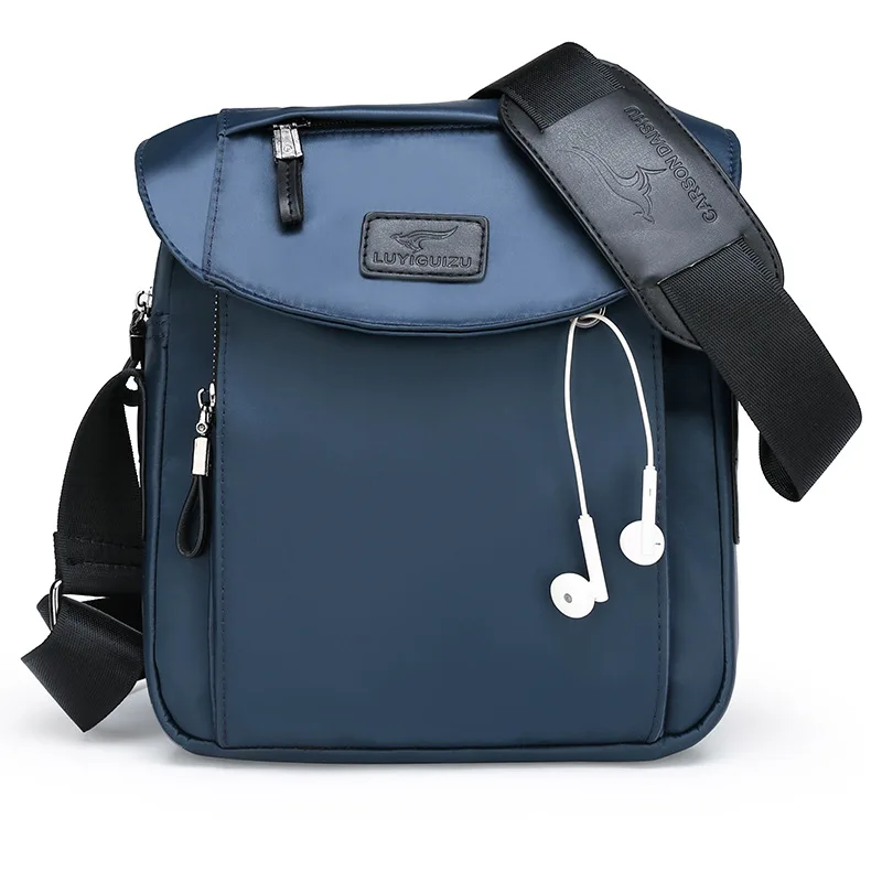 

New Men's shoulder bag Sports small trendy Oxford cloth messenger bag canvas backpack crossbody bag