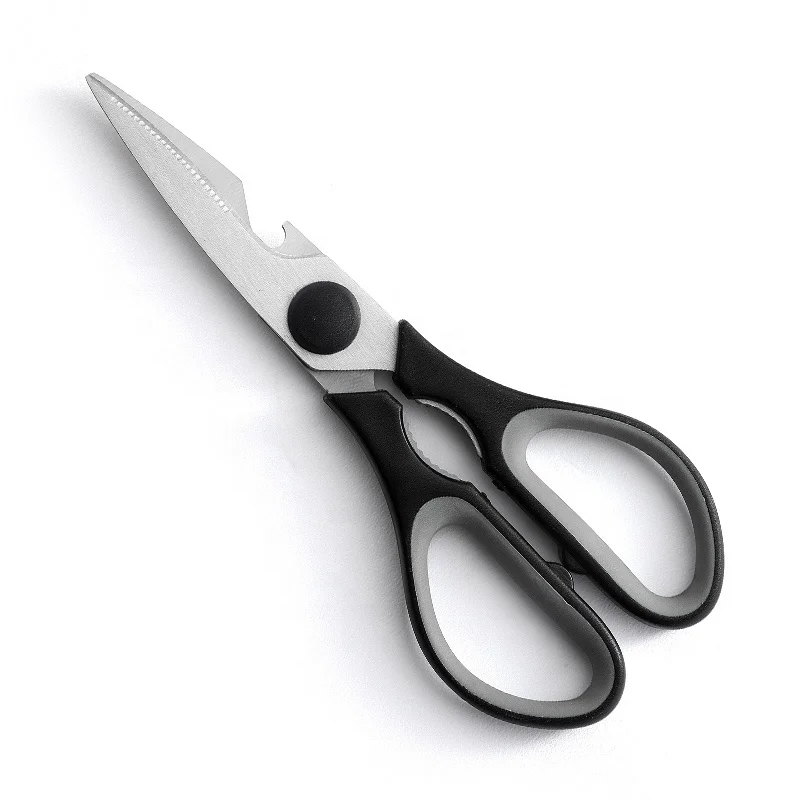 

S4-1050 Hot Sale Professional Plastic Handle Multi Function Easy Using Kitchen Food Scissors