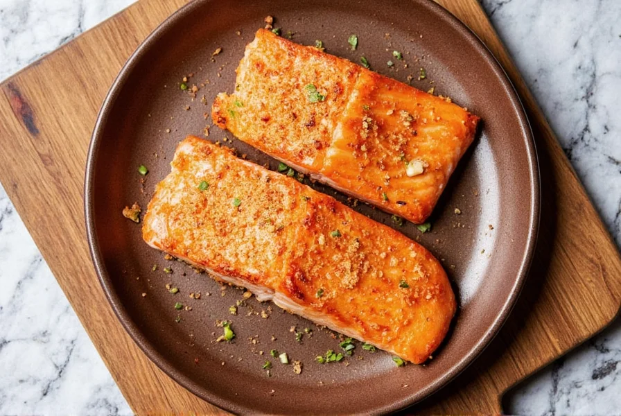 Baked Salmon with Rub