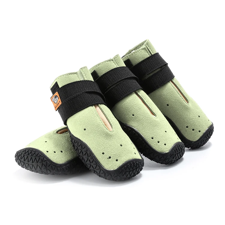 

High Quality Protective Dog Boots, Set of 4 Breathable Fabric Dog Shoes OEM Available