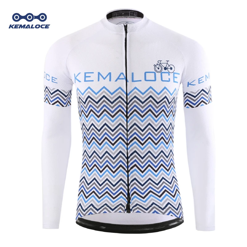 

Blue Bike Clothes Man Long Sleeve,Merino Wool Cycling Clothing,Pro Team Cycling Long Jersey Winter Cycling Jersey Suit