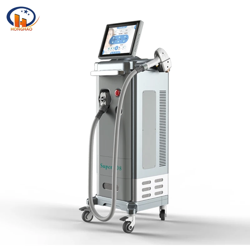 

Big Power 808 810nm Diode Laser Hair Removal Machine with Cooling System