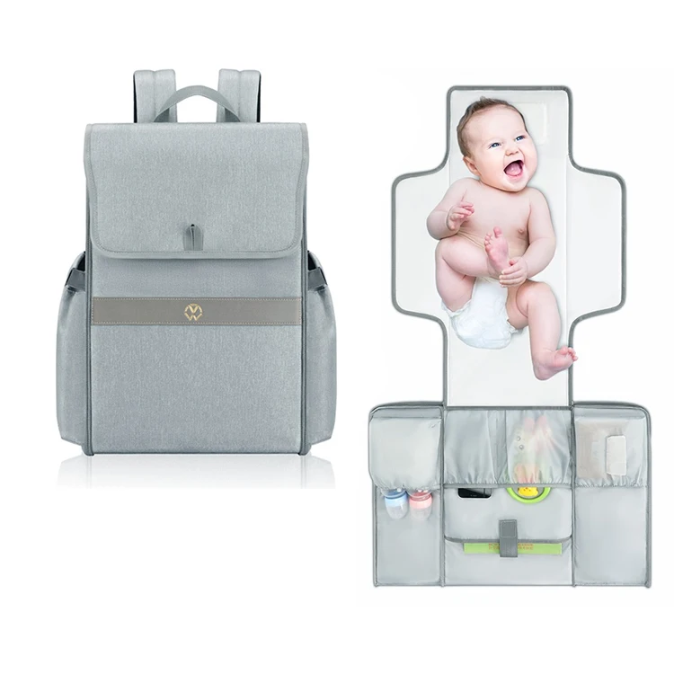 

BSCI Factory OEM ODM 3 in 1 Modern Mom Diaper Pail Bags Waterproof Baby Nappy Changing Bags for Boys Girls, Any pantone color