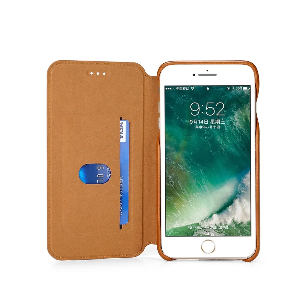 

mobile cover shell for iphone xr xs max card slots new wallet flip pu leather phone case