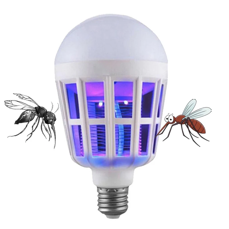 

9W 220V LED Mosquito Killer Bulb LED Bulb For Home Lighting Bug Zapper Trap Lamp Insect Anti Mosquito Repeller Light