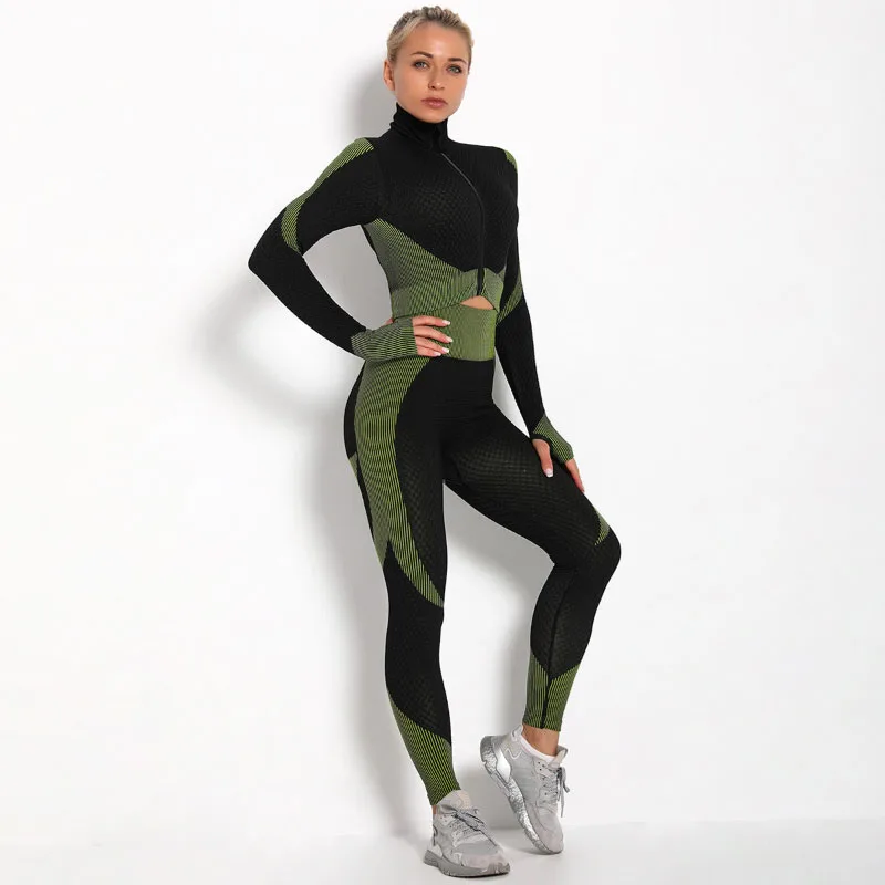 

Three Piece Set Women Top And Pants Hip Breathable Sweat-wicking Leggings Lightweight Leggings, 10 colors, as picture shown