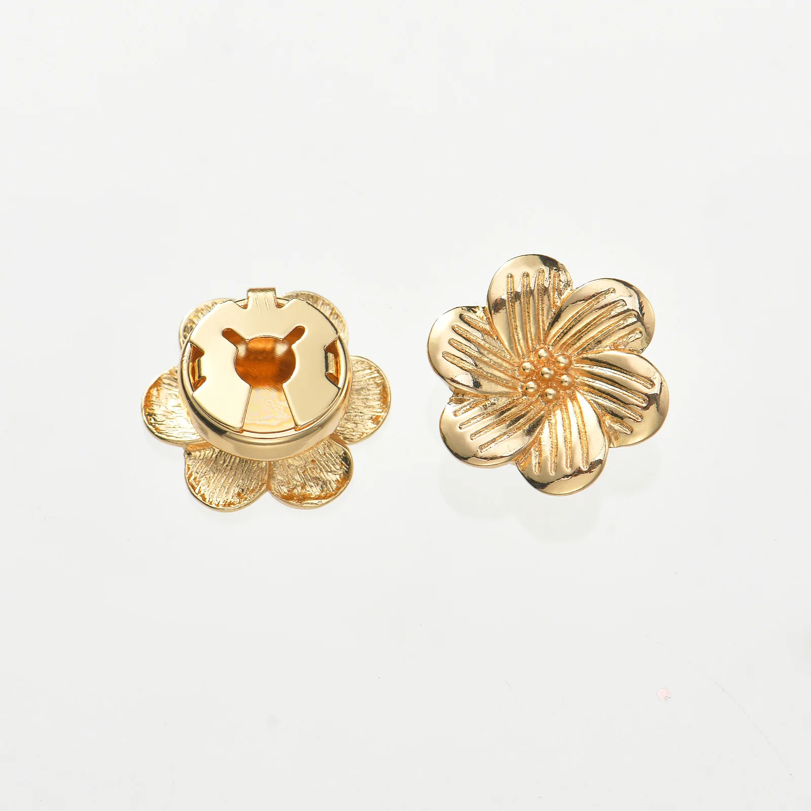 JFRB123 Custom Metal Button Cover Elegant Cufflinks Fashion Jewelry Button Covers For Women Shirts
