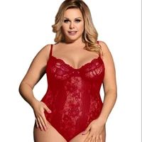 

Quality mature women plus size lingerie teddy sexy hot transparent