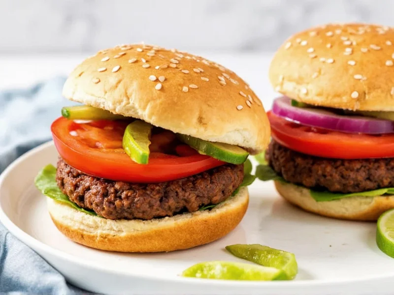 Perfect Homemade Black Bean Burgers That Never Fall Apart
