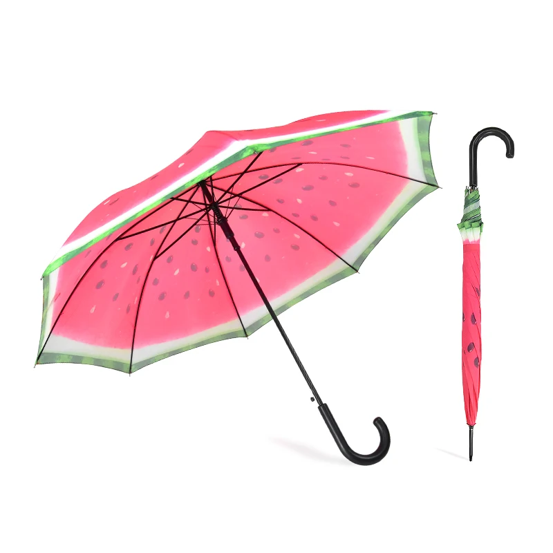

Custom cheap advertising promotional rain straight umbrella with printing, Blue or red or yellow or black or any other