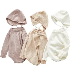 Baby Knit Rompers Knitted Newborn Baby Clothes Bab