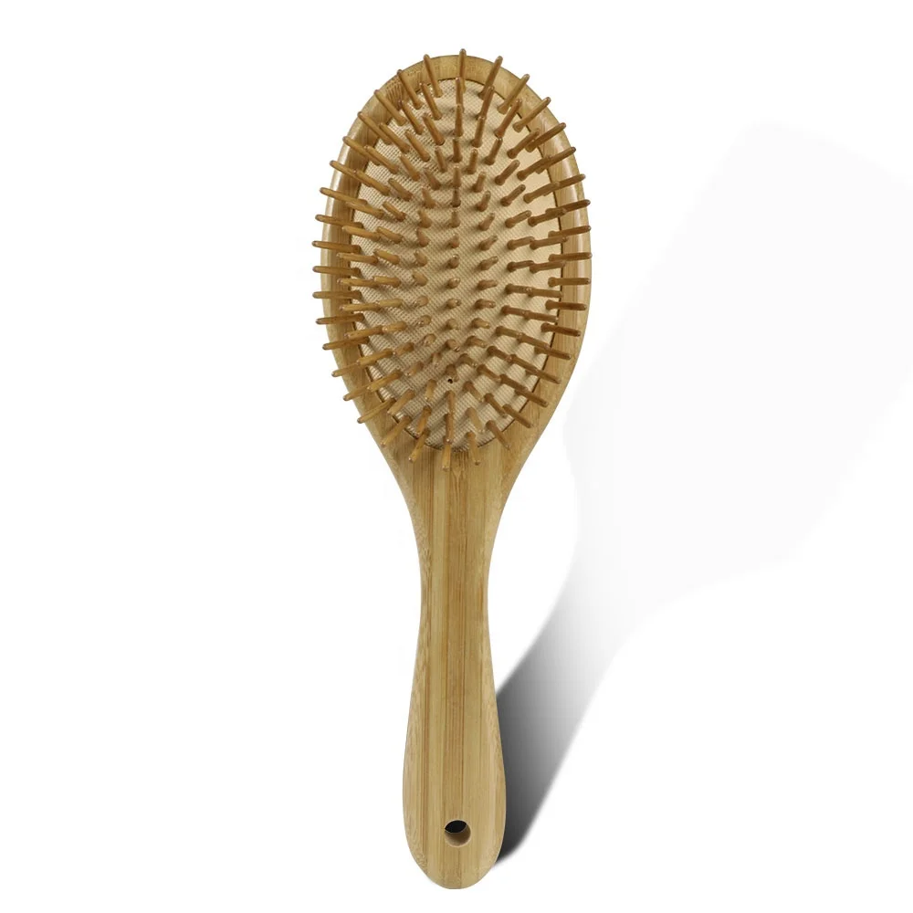 

Anti-Static Bamboo Air Cushion Comb Hair Smooth Practical Scalp Massage Comb Air Bag Comb Wholesale