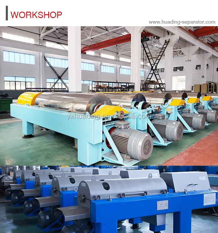 decanter centrifuge for maize starch process