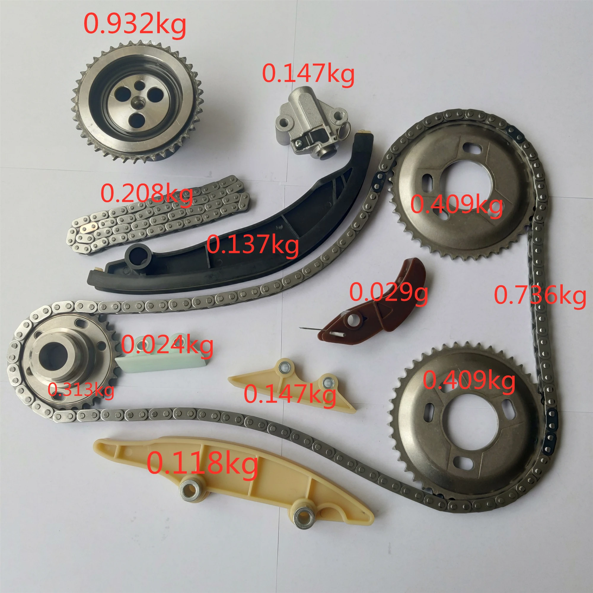 [oneka] Timing Kette Kits Für Ford Ranger 3.2 Tdci Duratorq Diesel