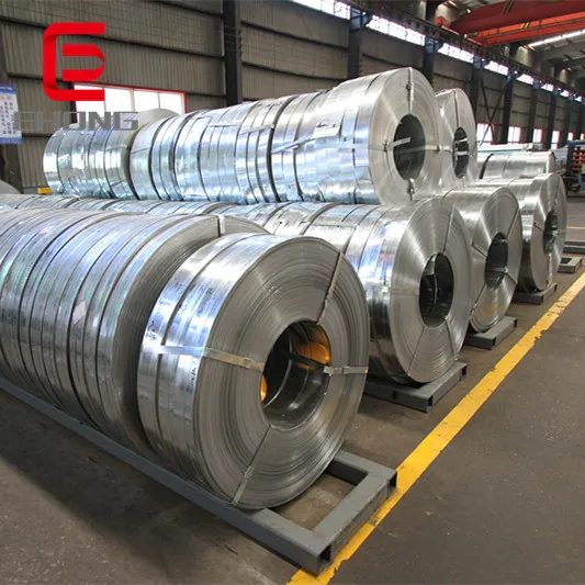 
Tianjin Factory direct best price Slitted metal hot dip galvanized steel strip GI steel strip coil price 