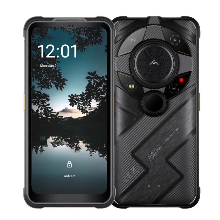 

AGM G2 Guardian 5G Rugged Phone 6.58inch 8GB+256GB 7000mAh 500m Thermal Monocular & Infrared Night Vision Camera Mobile Phones