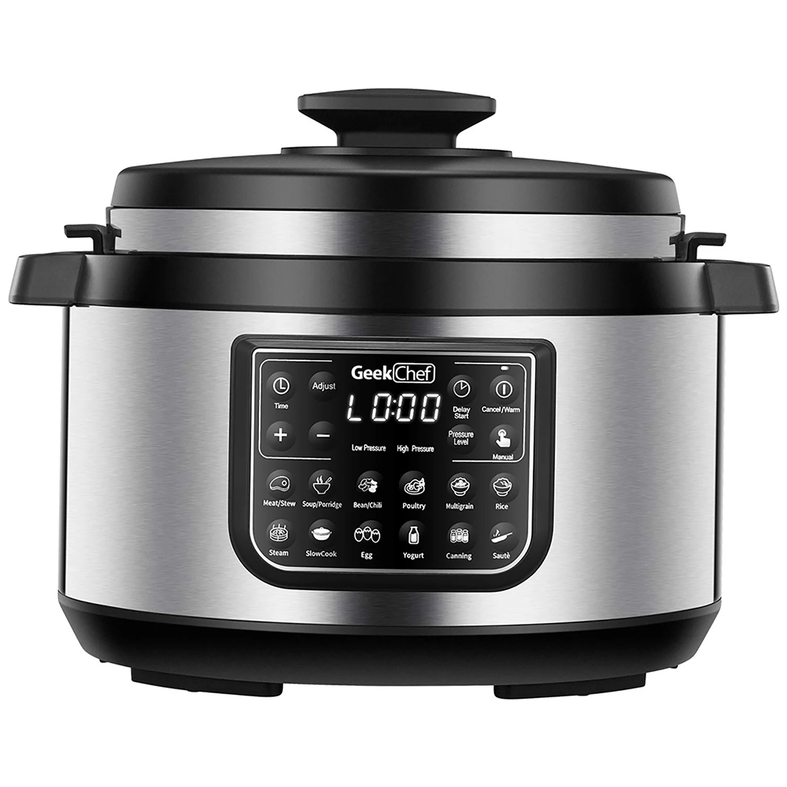 

Household Kitchen 8L Oval LED Display Electric High Pressure Cooker