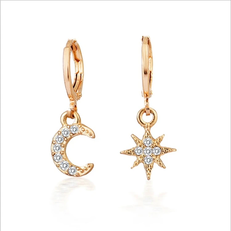 

Fashion shiny diamond Earrings Simple Wild zircon Earrings Fashion Accessories Lady Earrings, Picture shows