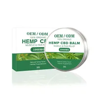 

BEYOU Private Label Organic Hemp Extract Cream Salve 1000mg CBD Balm For Muscle Pain Relief