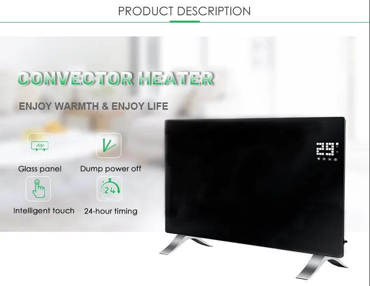 Freestanding Electric Wall Panel, Waterproof, 1500W, Portable - detail 4