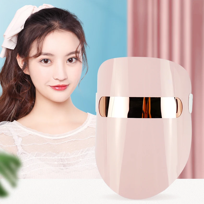 

luminotherapie terapia de luz infrarroja para brazo silicon orange light therapy red light skin rejuvenation led masker face