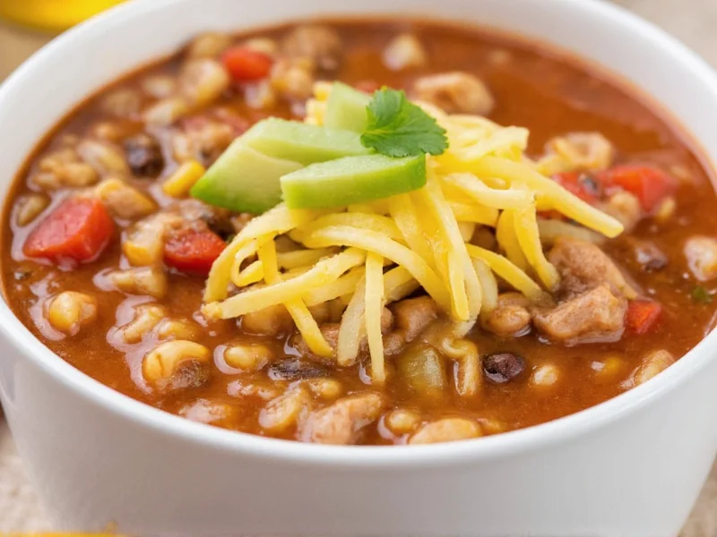 Creamy Taco Soup Recipe with Ranch Dressing