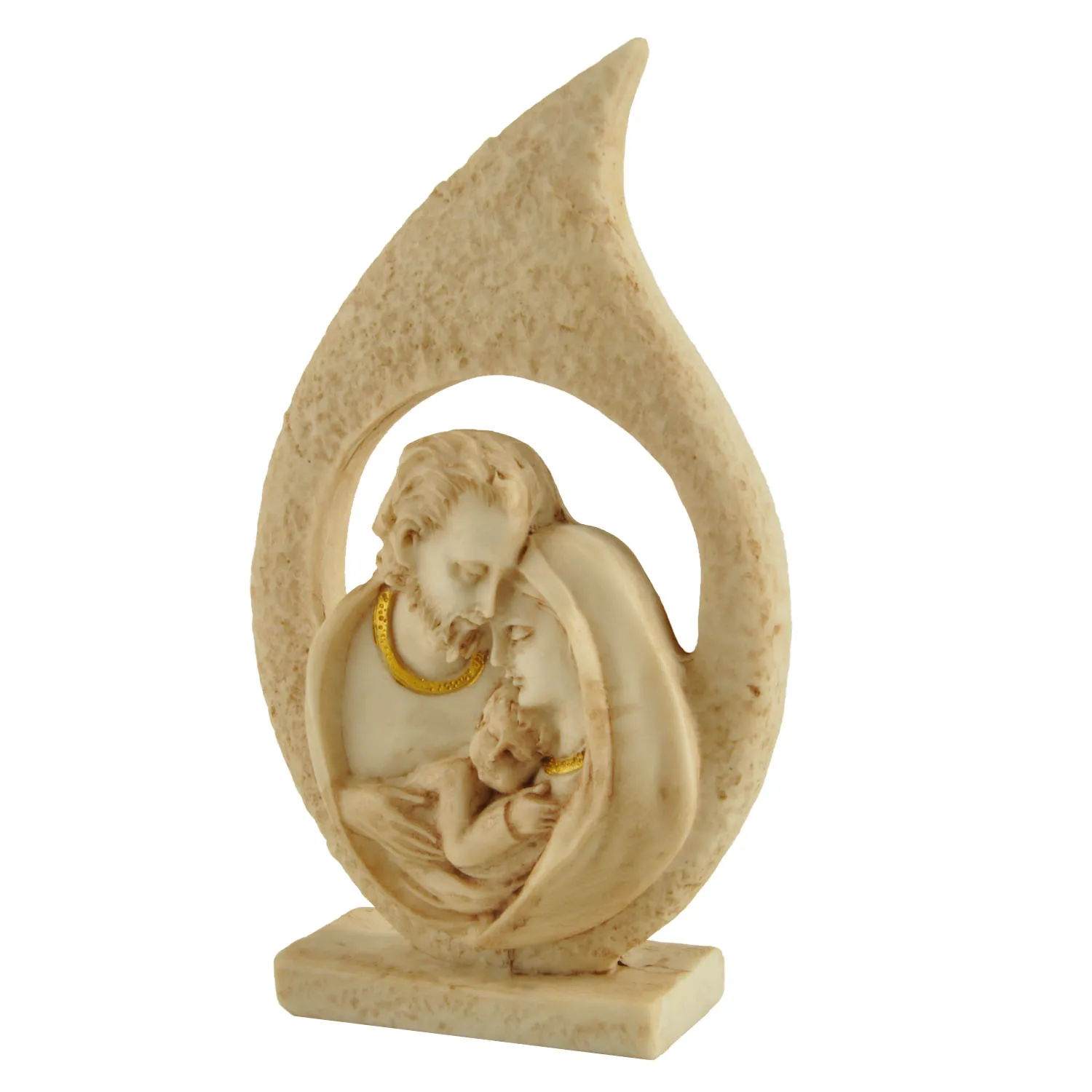 In Stock Polyresin Decorative Nativity Sets Holy Family Figurine For Home Decor