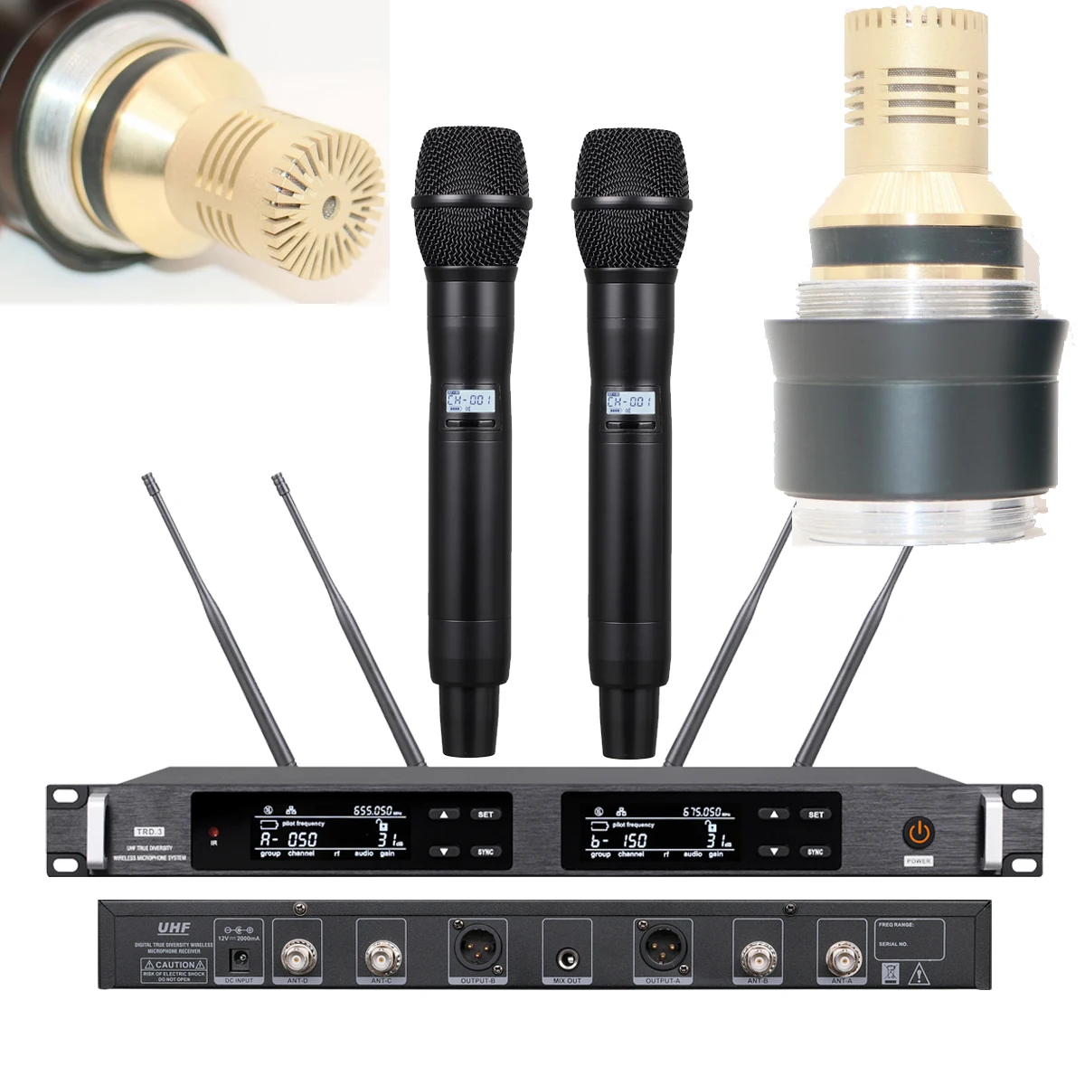 

Pro ULXD4 4 Antenna True Diversity Dual KSM9 Condenser Capsule Handheld Stage Vocal Concert Mics Silver KSM8 Dynamic Sing Sets