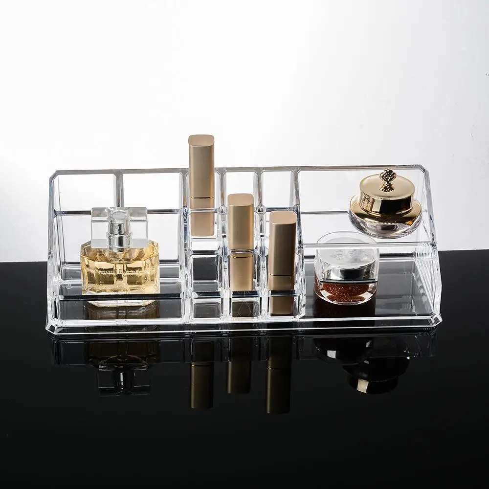 

Clear acrylic makeup organizer acrylic jewellery earring organizer acrylic makeup organiser