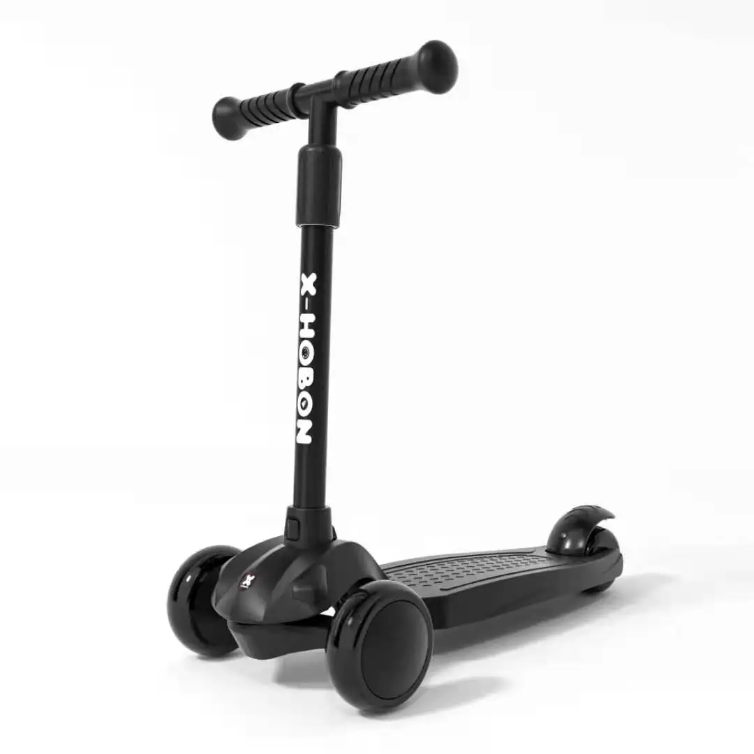 

Wholesale High Quality Youngsters 3 Pu Wheels Led Light Kick Scooter For Kids