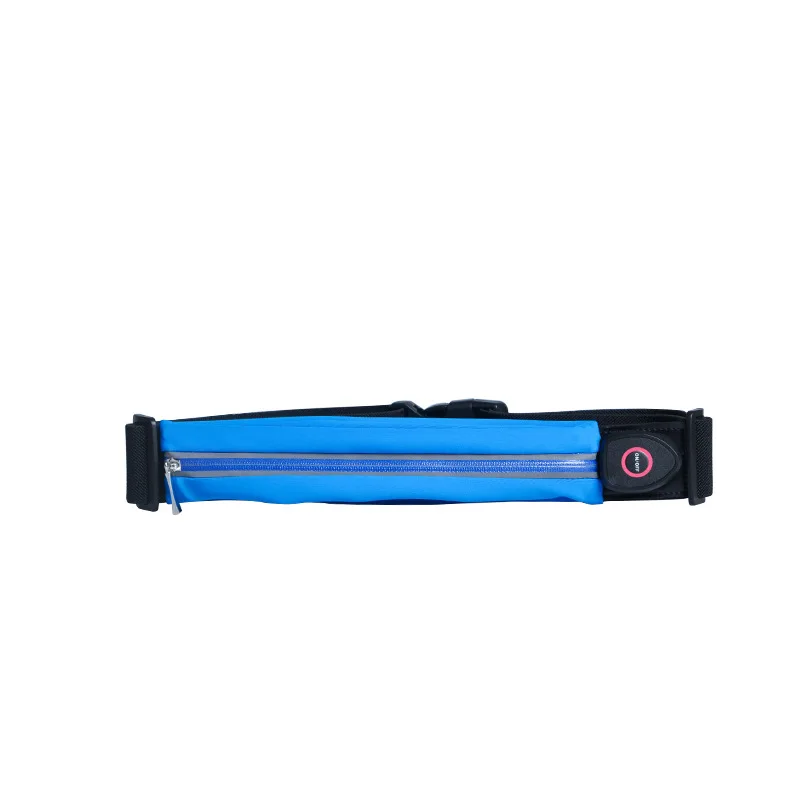

Hot Sale Night Safety Rechargeable LED Light Running Belt Flashing LED Waist Bags