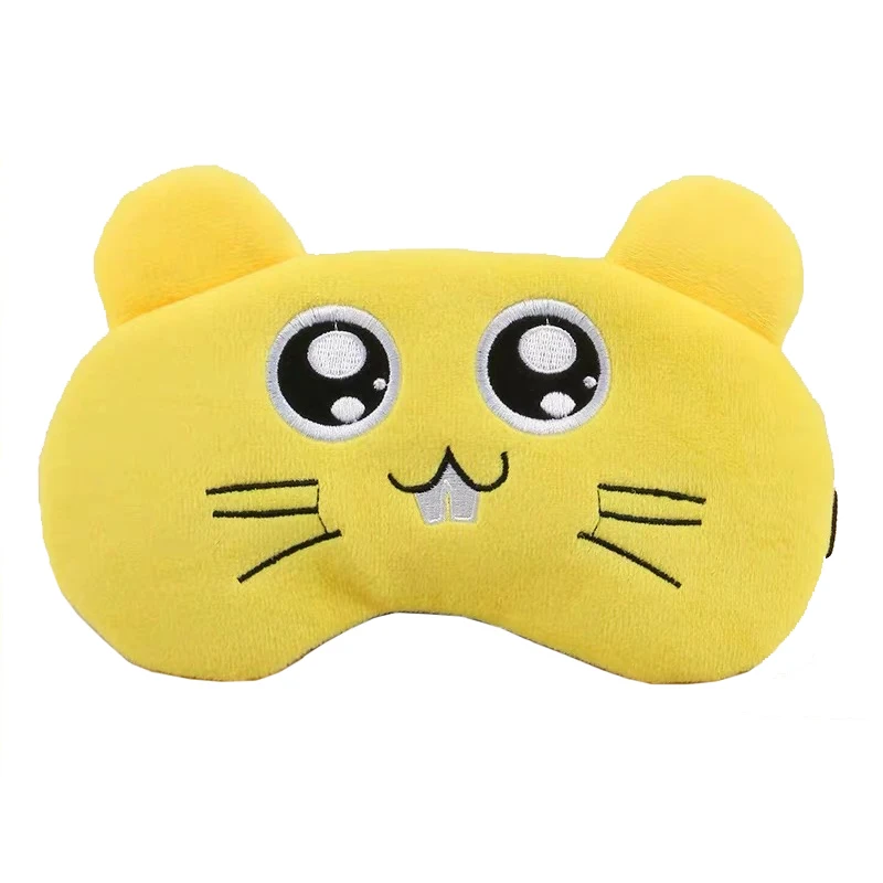 
lovely mouse embroidery animal eye mask 
